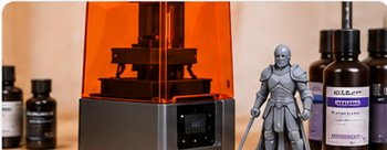 Desktop resin 3D printer